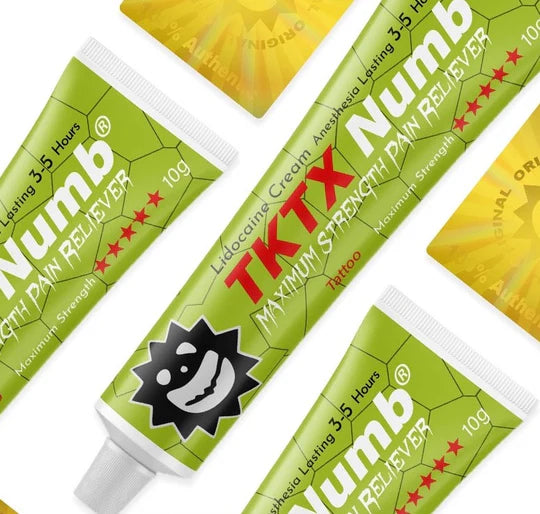 TKTX Verde Numb | Crema para Tatuaje