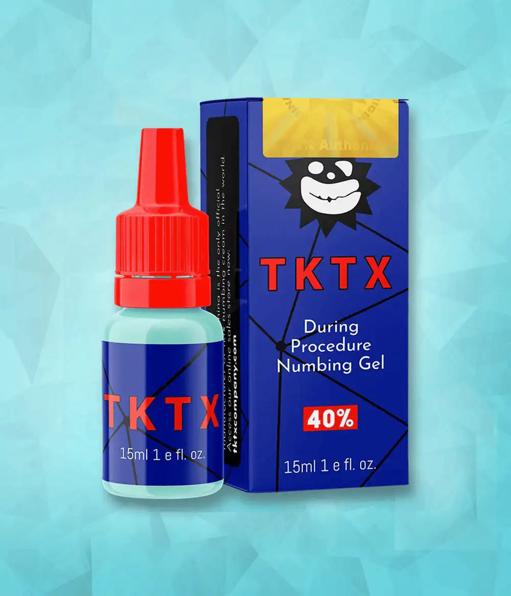 GEL TKTX 15/30ml DURANTE para TATUAJES | MICROBLADING | MAQUILLAJE PERMANENTE