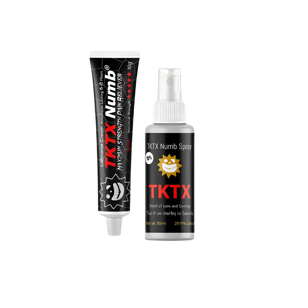 Tktx numb + spray tktx numb - pack tktx duo