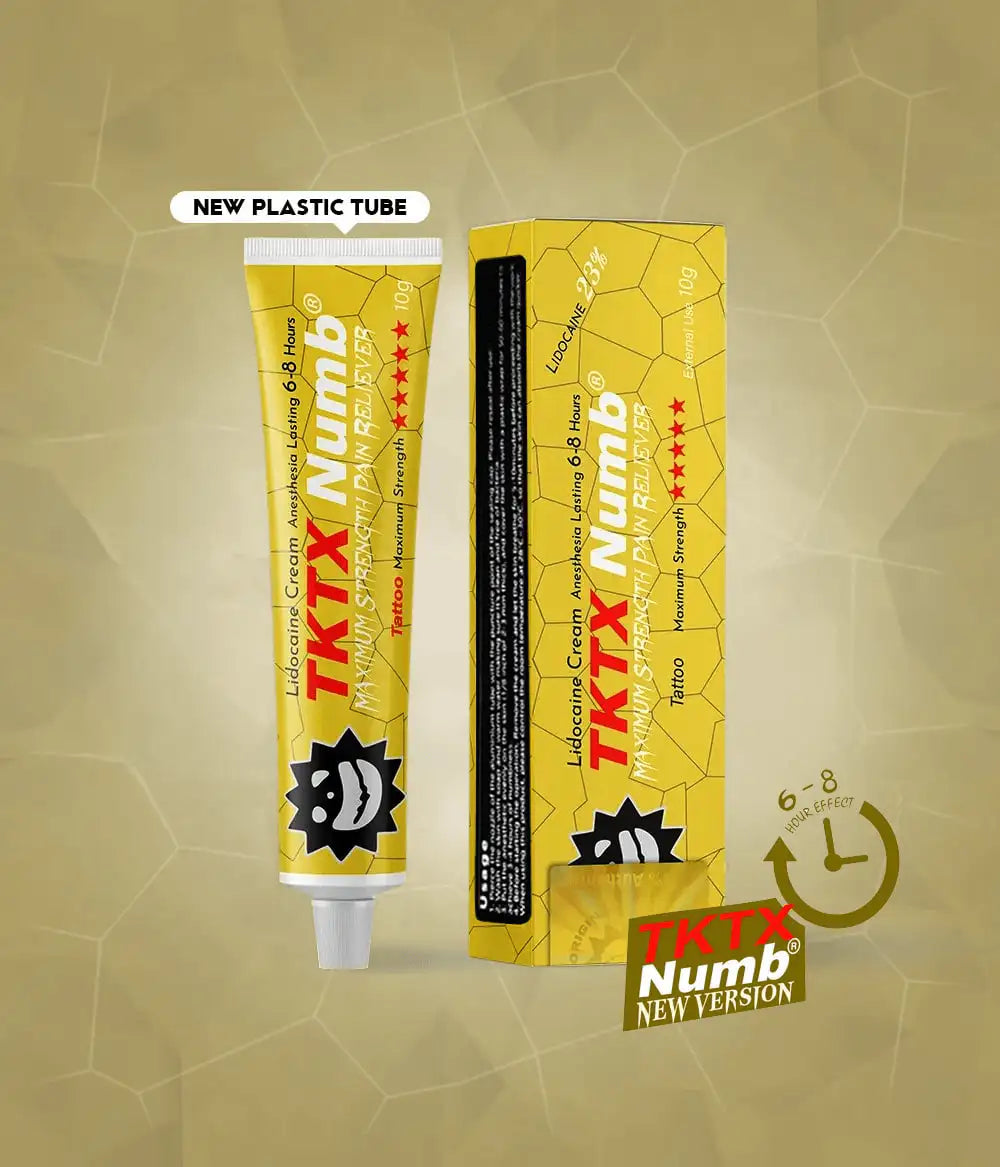 Crema tatuajes Gold Numb TKTX