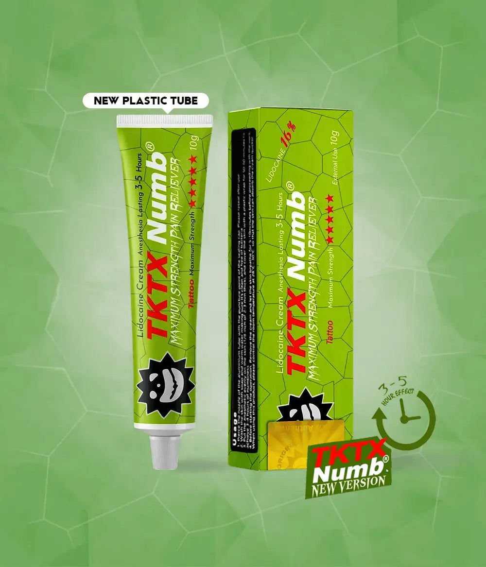 TKTX Verde Numb | Crema para Tatuaje