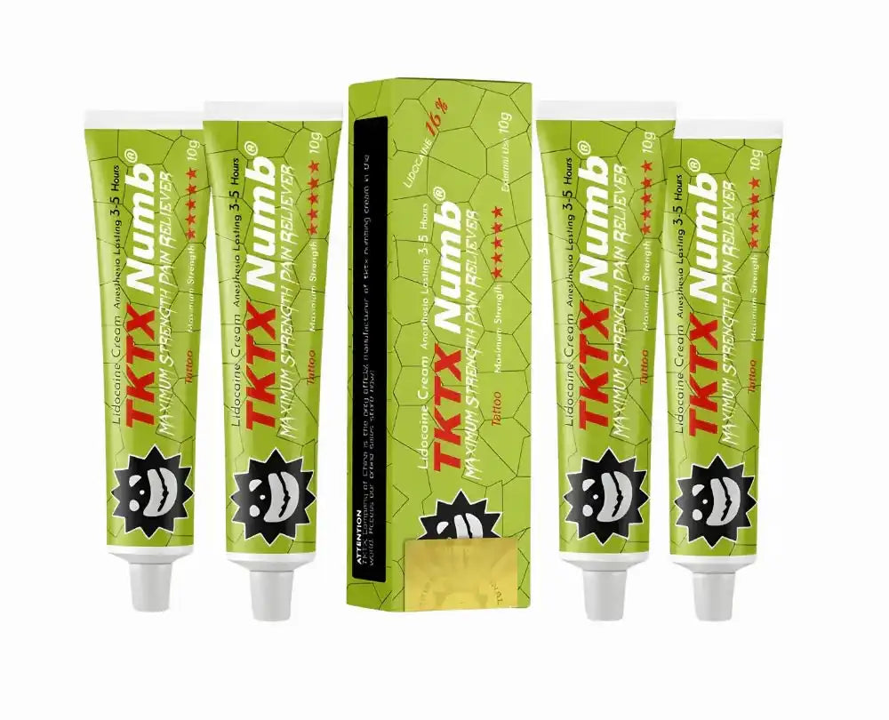 TKTX Verde Numb | Crema para Tatuaje