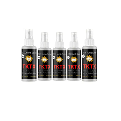 TKTX Spray Numb 30ml - pacote 5