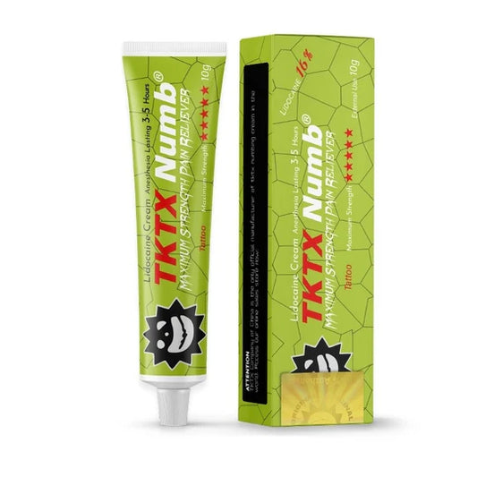 TKTX Verde Numb | Crema para Tatuaje