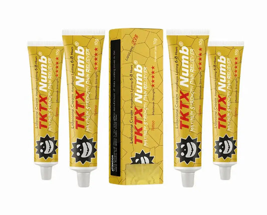 TKTX Gold Numb Crema para Tatuajes - La Mas Potente